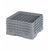 CAMBRO 49S800-151 - Cesta de lavado 49 comp. 4 alturas - 6 cm Ø máx. - alt. máx. 21,7 cm - 50 x 50 x 26,7 cm - Gris claro