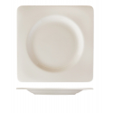 Plato postre cuadrado porcelana Blanco Glubel Square 20,5x20,5 cm. B'GHEST 01170058 (6 unidades)