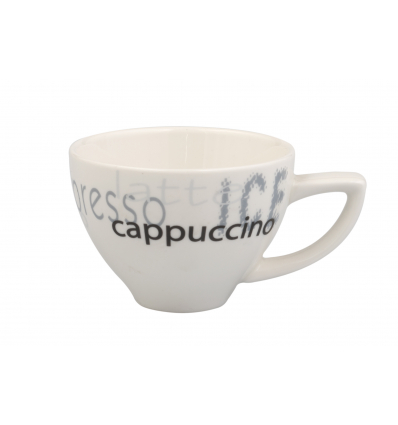 Six unités de B’GHEST 01170144 Tasse cappuccino conica 14 cl café collection glubel