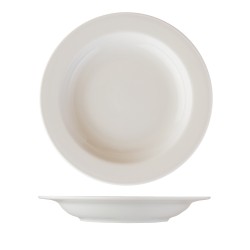 Plato hondo porcelana Blanco Imperial Ø23 cm. B'GHEST 01210003 (6 unidades)