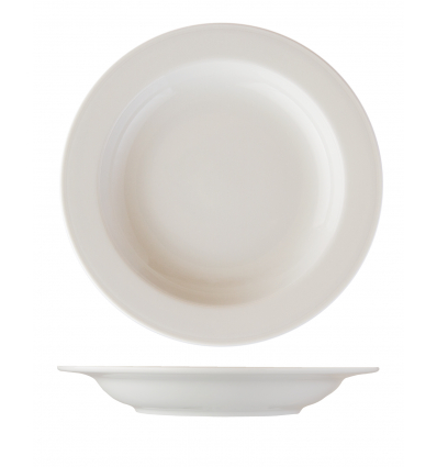 Plato hondo porcelana Blanco Imperial Ø23 cm. B'GHEST 01210003 (6 unidades)