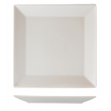 Plato llano cuadrado porcelana Blanco Square 27x27 cm. B'GHEST 01210017 (6 unidades)