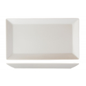 Porcelaine source rectangulaire carré blanc 28,5x15 cm. B'ghest 01210023 (6 unités)