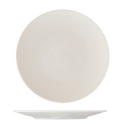 Plato postre porcelana Blanco Coupe Shape Ø20 cm. B'GHEST 01210031 (6 unidades)