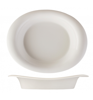 TIEFE OVALE SCHALE Ø18 CM ATLANTISCH