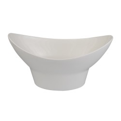 Bol oval alto porcelana Blanco Atlantic 33 cm. ROSENHAUS 01010253 (6 unidades)