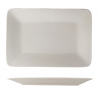 Fuente rectangular llana porcelana Blanco Atlantic 36x25 cm. ROSENHAUS 01010258 (6 unidades)