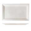 Fuente rectangular llana porcelana Blanco Atlantic 45x28 cm. ROSENHAUS 01010260 (6 unidades)