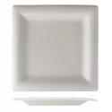 ROSENHAUS 01010272 Quadratische Platte mit runder Kante 26 cm atlantik