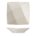 Plato pan cuadrado porcelana Blanco Atlantic Diamante 11.5 cm. ROSENHAUS 01010274 (12 unidades)