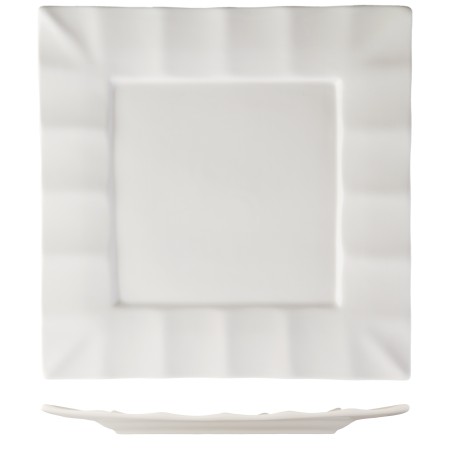 ROSENHAUS 01010286 Square plate wavy wing 33 cm atlantic