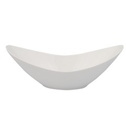 Fuente honda barco porcelana Blanco Atlantic 33 cm. ROSENHAUS 01010288 (6 unidades)