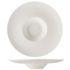 Hondo Plate large porcelaine White Atlantic Wing Large 29 cm. Rosenhaus 01010297 (6 unités)