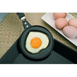 SARTEN CON FORMA DE CORAZON 6 unidades de IBILI 450400