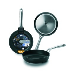 3 unidades de IBILI 465024 SARTEN TITAN 24 CM