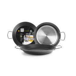 4 unidades de IBILI 451126 PAELLERA FUSION 26 CM