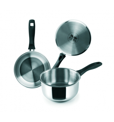 6 units of IBILI 666010 INDUKTION SAUCEPAN 10 CM