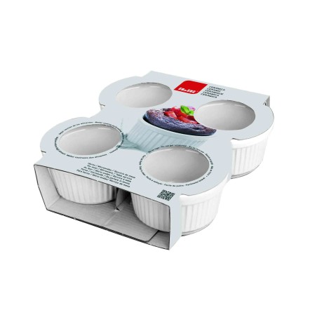 3 unités de IBILI 230010 SET 4 MOLDE RAMEQUIN 9 CMS.