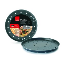 6 unidades de IBILI 331228 MOLDE PIZZA CRISPY BLU 28 CMS.