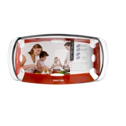 MOLDE PARA EL HORNO CAKE DE KRISTALL 24X13X7CM 1L 6 UNIDADES DE IBILI 480024