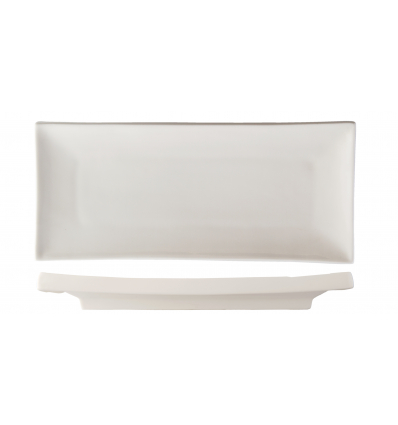 ROSENHAUS 01010330 Dicke quadratische Platte 34x15 cm atlantik