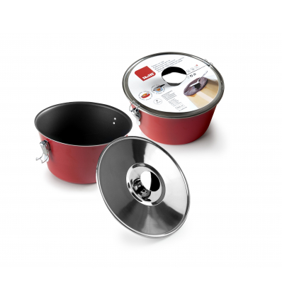 FLANEROS CON TAPA INOX Y CIERRE VENUS 16X9.4CM 1.2L 6 UNIDADES DE IBILI 356016