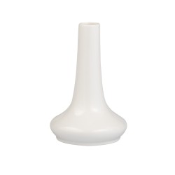 Violetero para centro de mesa porcelana Blanco Atlantic 4,5x8x3 cm. ROSENHAUS 01010342 (12 unidades)