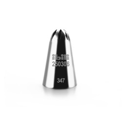 6 unidades de IBILI 250306 BOQUILLA ESTRELLA CERRADA 9 MM