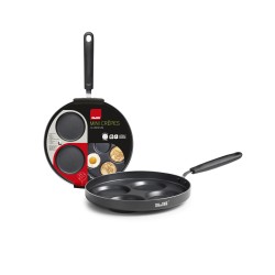 Crepera mini pancakes 4 cavidades 26 cm (6 uds) | Aluminio | Alium Pro