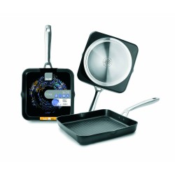 4 unidades de IBILI 465128 GRILL TITAN 28 CM