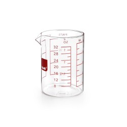 6 unidades de IBILI 481208 VASO MEDIDOR 800 ML