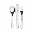 12 unidades de IBILI 700600 SET 3 CUBIERTOS CON ESTUCHE LUNCH AWAY