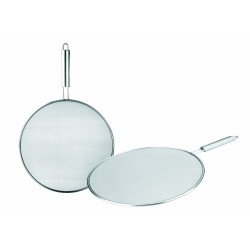 6 unidades de IBILI 704329 TAPA ANTISALPICADURAS INOX 29 CMS.
