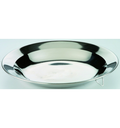 12 unidades de IBILI 711224 PLATO INOX 24 CMS.