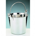 6 unidades de IBILI 711816 CUBO INOX 16 CMS.