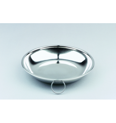 6 unidades de IBILI 714522 PLATO CAMPING INOX 22 CMS.