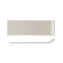 Porceau rectangulaire Porcelaine blanche à bord latéral élevé 30 cm Atlantique. Rosenhaus 01010389 (6 unités)