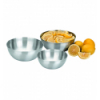 6 unidades de IBILI 717012 BOL INOX BISTROT 12 CMS.