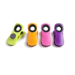 6 unidades de IBILI 717700 CLIP PARA BOLSAS CON IMAN 4 U.