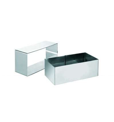 6 unidades de IBILI 722712 ARO EMPLATAR RECTANGULAR 12x6x4,50 CMS.