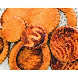 6 unidades de IBILI 724000 SET 3 CORTAPASTAS RIZADOS C/ASA ESTAÑADO