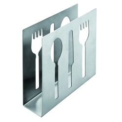 6 unidades de IBILI 724600 SERVILLETERO "U" INOX