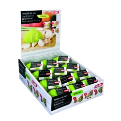 12 unidades de IBILI 726800 PELADOR DE AJOS SILICONA 7X5 CM