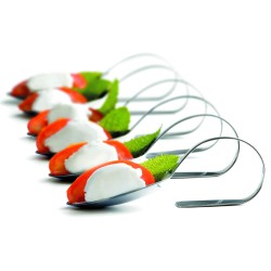 6 unidades de IBILI 731600 SET 6 CUCHARILLAS PRESENTACION INOX