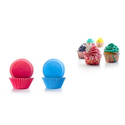 CAPSULAS REPOSTERIA (AZULES+ROSAS: 100 UNDS) 12 unidades de IBILI 735901