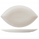 Plat nature forme en porcelaine Blade Atlantic Fiche 29 cm. Rosenhaus 01010412 (6 unités)