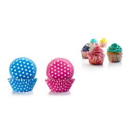 CAPSULAS REPOSTERIA LUNARES (ROSA+AZUL: 100 UNDS) 12 unidades de IBILI 735904