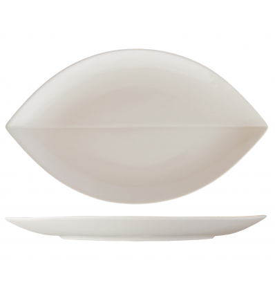 Présentation Présentation Formulaire Porcelain Blade Fiche de Atlantique 33,5 cm. Rosenhaus 01010413 (6 unités)