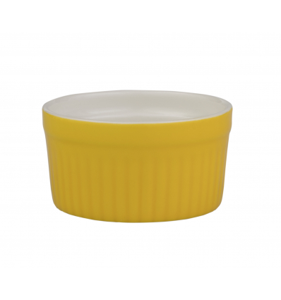 Ramequin redondo estriado porcelana amarillo Atlantic 6x3 cm. ROSENHAUS 01010422 (16 unidades)