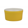 Ramequin redondo estriado porcelana amarillo Atlantic 6x3 cm. ROSENHAUS 01010422 (16 unidades)